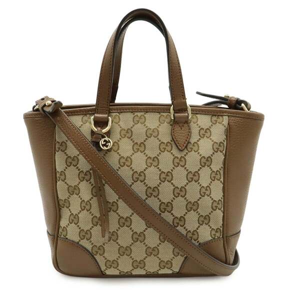 GUCCI Brown Leather Shoulder Bag - Picture 2 of 9